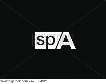 Spa Logo And Graphics Design Vector Art, Icons Isolated On Black Background