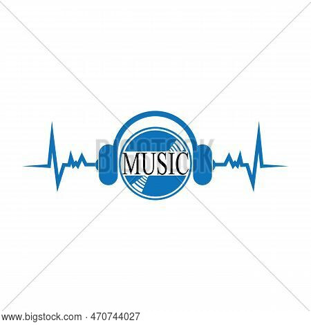 Music Logo Icon Vector Design Illustration Template