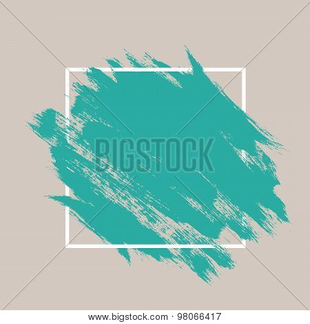 Abstract Textured Ink Brush Background