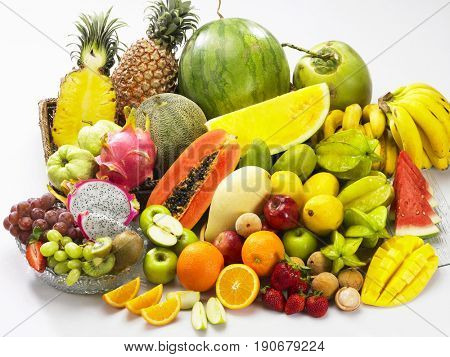 varieties of fresh fruit