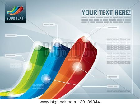 abstrakte Darstellung Hintergrund. alle Elemente sind einzeln Vektordatei geschichtet. leicht bearbeitbar 