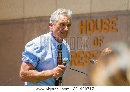 Phoenix, Arizona- May 18: Robert F Kennedy Jr. Onstage At The Arizona March For Medical Freedom At T