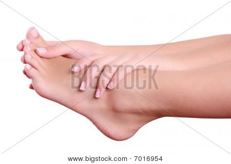 Woman Hands And Feet