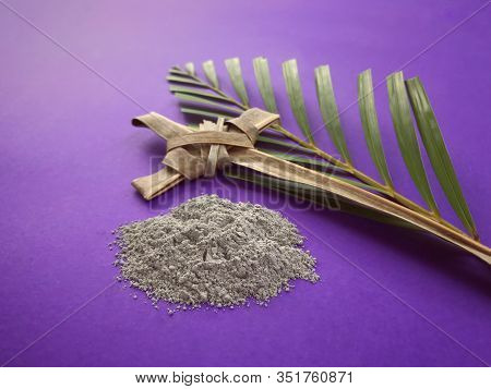 Good Friday, Palm Sunday, Ash Wednesday, Lent Season And Holy Week Concept.  Christian Crosses Made 