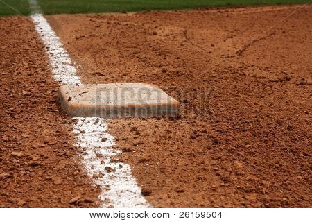 Baseball terza Base Line