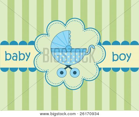 Tarjeta de desembarque de Baby Boy