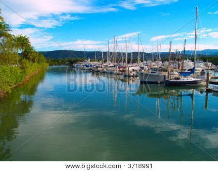 Il porto di Port Douglas, Australia