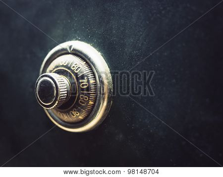 Safe Lock Code On Safety Box Bank