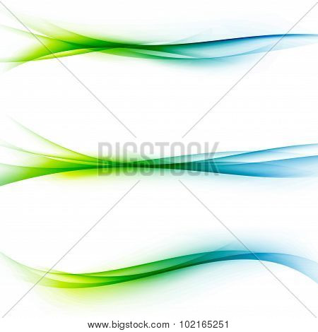 Bright Green Blue Speed Abstract Lines Flow