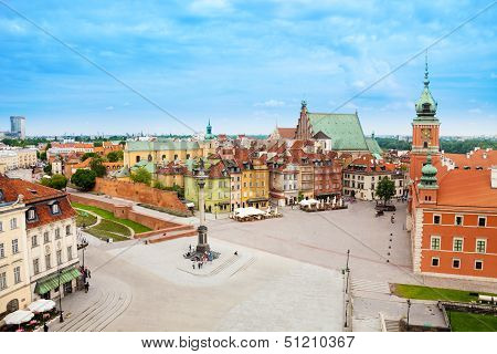 Castle Square (plac, Zamkowy), Warsaw