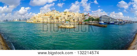 Jaffa Port And Of The Old City Of Jaffa