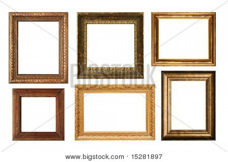 Antique frame collection, add your own text or pictures.