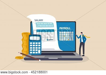 Salary Payroll System, Online Income Calculate And Automatic Payment, Office Accounting Administrati