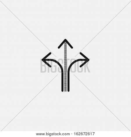 three way direction arrow sign, road direction Icon, three way direction arrow sign, road direction Icon Eps10, three way direction arrow sign, road direction Icon Vector, three way direction arrow sign, road direction Icon Eps, three way direction arrow 