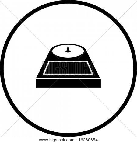 weight scale symbol