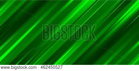 Abstract Technology Futuristic Background Neon Lights Effect Shiny Striped Lines Blue And Pink Gradi