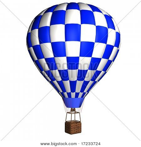 3d model hot air balloon