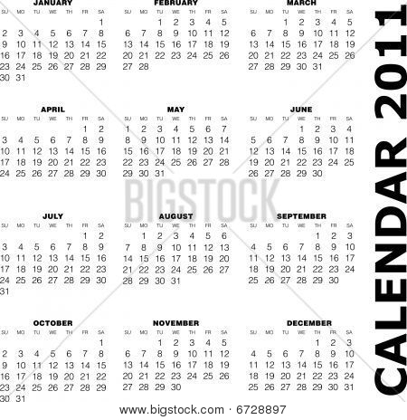 CALENDÁRIO 2011