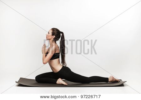 Woman Doing Yoga