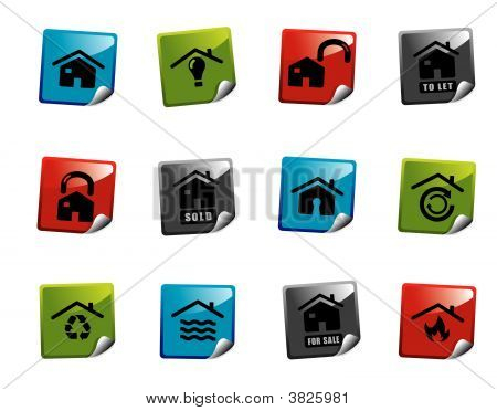 Web Icons Stickers Series