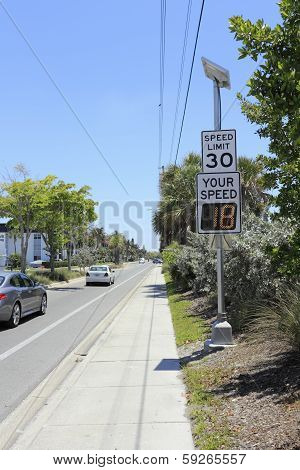 Radar Speed Display Sign