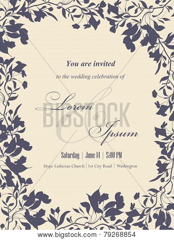 Wedding Invitation Card