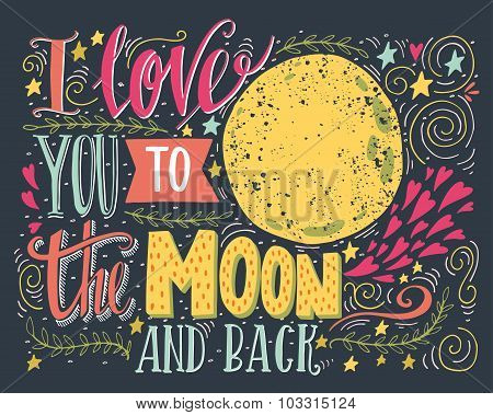 I Love You To The Moon And Back