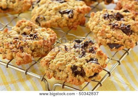 Chocolate Chip Oatmeal Cookies