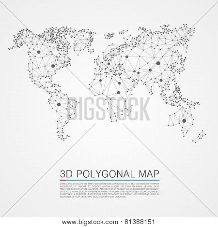 Map 3d polygon