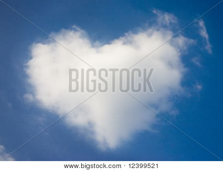 cloud at valentine day