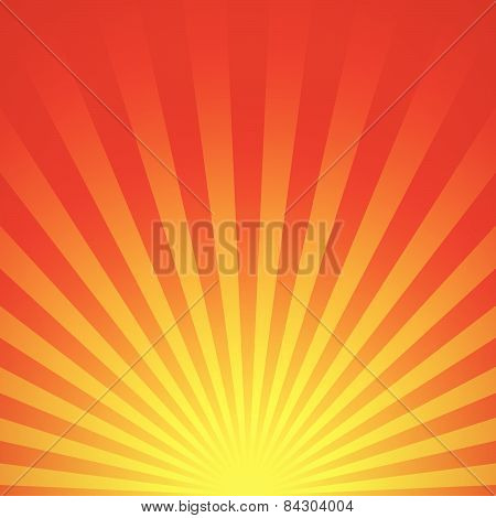 Abstract Sunrise Vector