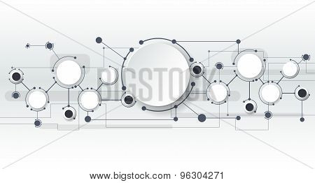 Abstract Molecules And Communication Technology