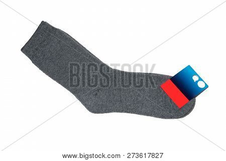 Sock Made Of Natural Wool. Warm Socks. Colored Socks. For Men, For Women, For Children. Universal So