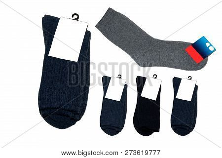 Socks Made Of Natural Wool. Warm Socks. Pairs Of Colorful Socks. For Men, For Women, For Children. U