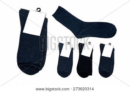 Socks Made Of Natural Wool. Warm Socks. Pairs Of Colorful Socks. For Men, For Women, For Children. U