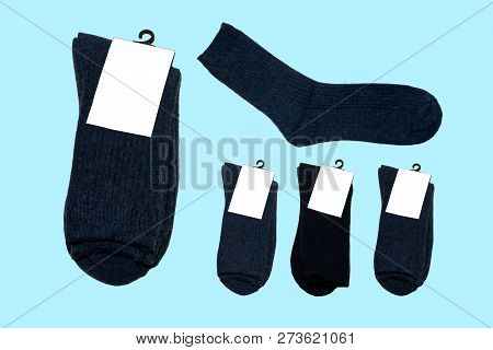 Socks Made Of Natural Wool. Warm Socks. Pairs Of Colorful Socks. For Men, For Women, For Children. U