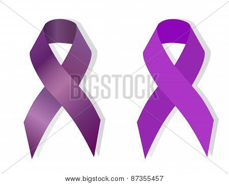 Purple  Awareness Ribbon