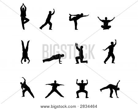 Exercise Silhouettes