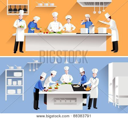 Cooking Process Illustration