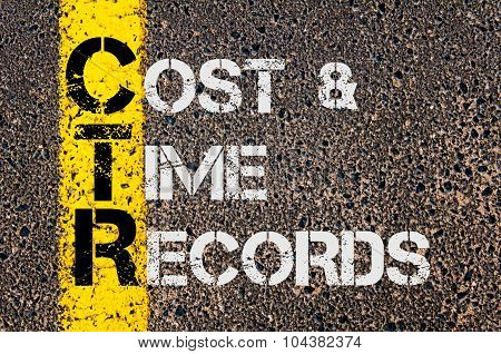 Business Acronym Ctr As Cost And Time Records