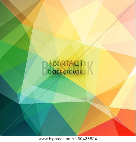 Colorful geometric background - eps10