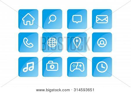 Icon Pack, Home Icon, Telephone Icon, Mail, Icon, Navigatiopn Icon, Location Pin Icon, Place Icon, W