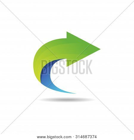 Right Arrow Icon Isolated White Background, Right Arrow Logo, Right Arrow Icon Eps10, Right Arrow Ic