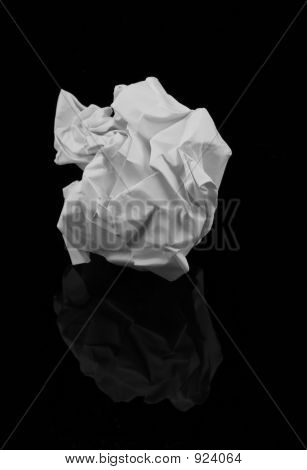 Crumpled Paper Ball