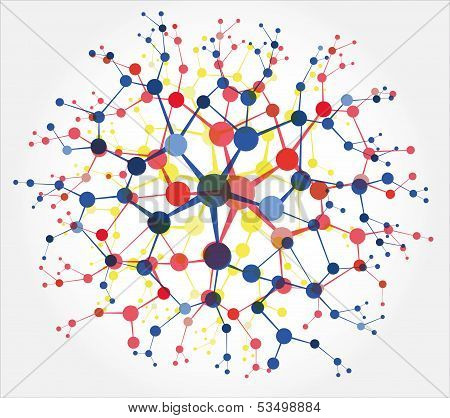 Molecule background