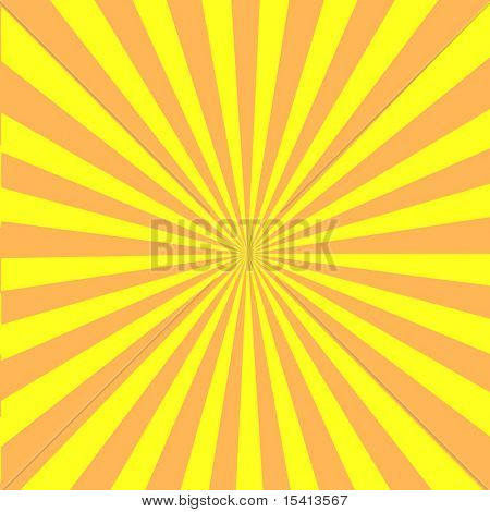 Vector Retro Sun Burst