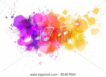 Abstract Music Background