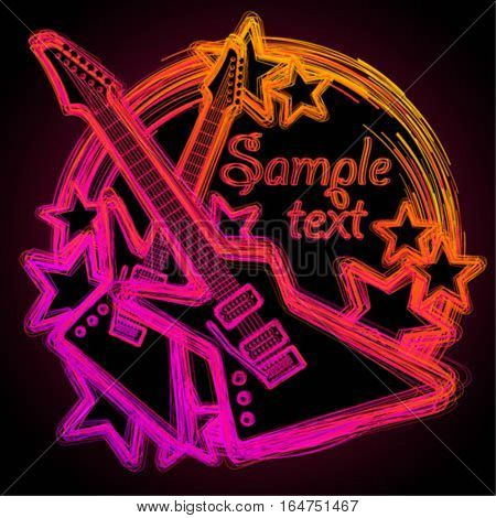 Abstract party design. Vector illustration.