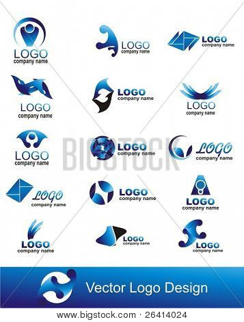 collection of vector graphic design elements