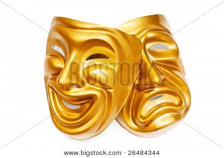 Masks with the theatre concept